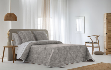 Narzuta bawełniana JVR Tejidos Iris Beige