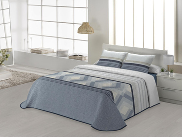 Narzuta JVR Tejidos Colman Azul