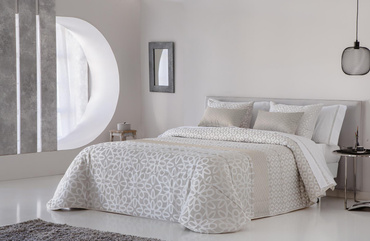 Narzuta żakardowa JVR Tejidos Atenas Beige