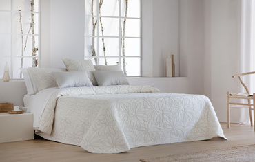 Narzuta pikowana JVR Tejidos Nenúfar Beige