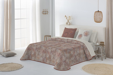 Narzuta bawełniana JVR Tejidos Elvar Naranja