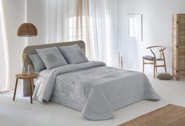 Narzuta bawełniana JVR Tejidos Terra Gris