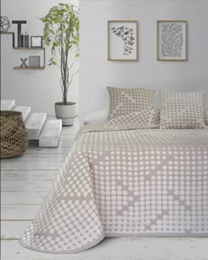 Narzuta JVR Tejidos Amanda Beige