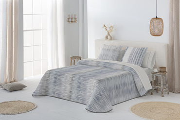 Narzuta bawełniana JVR Tejidos Einar Azul