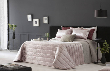 Narzuta żakardowa Antilo Fundeco Boston Rose