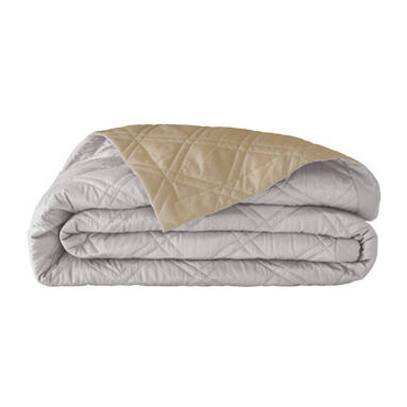 Narzuta satynowa Alexandre Turpault Merveille Gazelle/Ermine