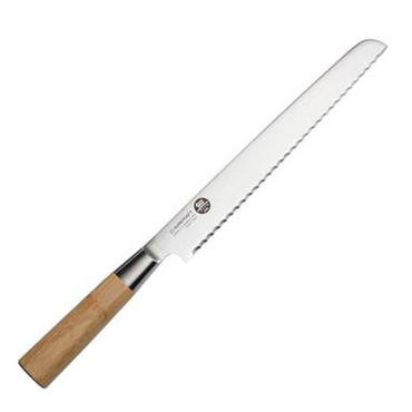 Nóż kuchenny Suncraft Mu Bamboo Bread 220 mm 
