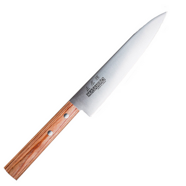 Nóż Masahiro Sankei Utility 150 mm brązowy