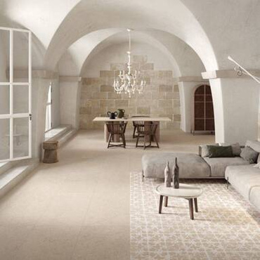 ABK Poetry Stone Trani Beige - płytka ceramiczna/gres antypoślizgowa 60x120 cm rett. 20 mm R11