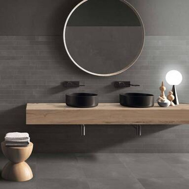 ABK LAB325 Base Taupe - płytka ceramiczna/gres 5,5x60 cm rett. 9 mm naturale battiscopa