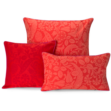 Poszewka dekoracyjna Le Jacquard Français Voyage Iconique Red