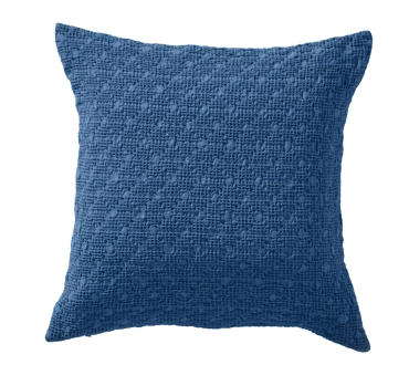 Poduszka dekoracyjna Blanc Des Vosges Everest Granatowa