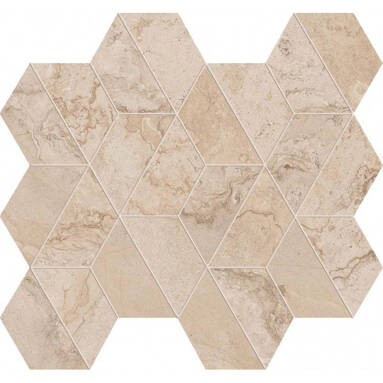 ABK Alpes Wide Mos Enigma Sand - płytka ceramiczna/gres 30x34 cm rett. 7 mm naturale