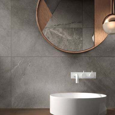 ABK Atlantis Taupe - płytka ceramiczna/gres 5,5x120 cm rett. 8.5 mm naturale battiscopa