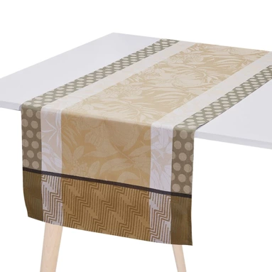 Bieżnik żakardowy Le Jacquard Français Provence Beige