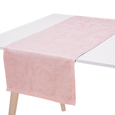 Bieżnik żakardowy Le Jacquard Français Tivoli Powder Pink