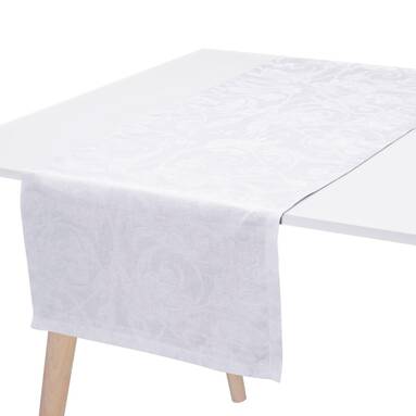 Bieżnik żakardowy Le Jacquard Français Tivoli White