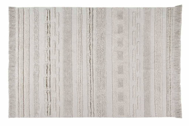 Dywan bawełniany Lorena Canals Air Dune White L 170 x 240 cm