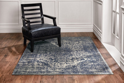 Dywan łatwoczyszczący Carpet Decor Sedef Sky Blue Ostatnie Sztuki