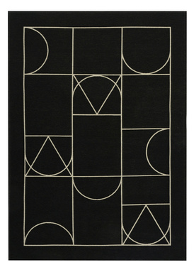 Dywan łatwoczyszczący Carpet Decor Signet Black