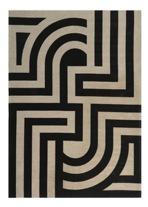 Dywan łatwoczyszczący Carpet Decor Tiffany Black Ostatnie Sztuki