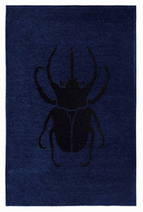Dywan łatwoczyszczący Carpet Decor by Zień Scarabio Dark Blue