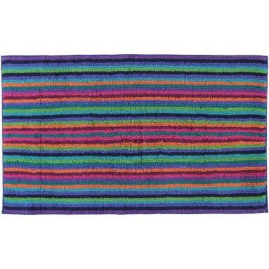 Dywanik łazienkowy Cawo Life Style Strip Multicolor Dark