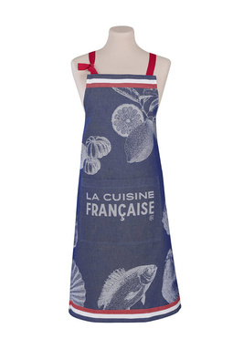 Fartuch kuchenny Le Jacquard Français Gastronomie Blue