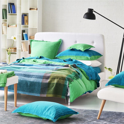 Koc akrylowy Designers Guild Bampton Emerald