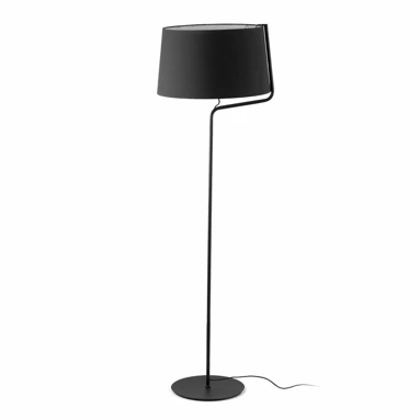 Lampa podłogowa Faro Barcelona Berni Black