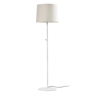 Lampa podłogowa Faro Barcelona Conga White/beige