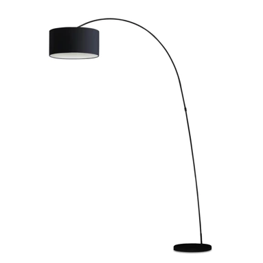 Lampa podłogowa Faro Barcelona Papua Black