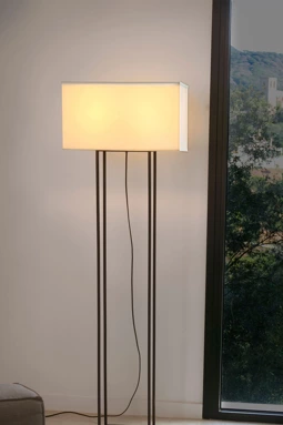 Lampa podłogowa Faro Barcelona Vesper Brown