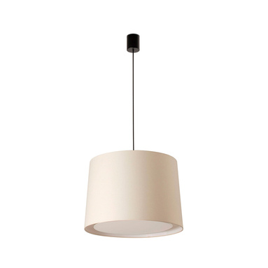 Lampa wisząca Faro Barcelona Conga Black/Beige Simple