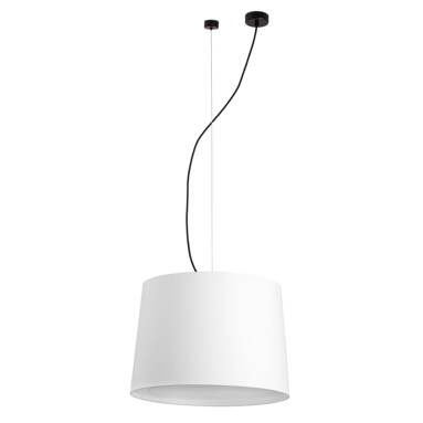 Lampa wisząca Faro Barcelona Conga Black/White ø450