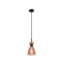 Lampa wisząca Faro Barcelona Retro Black and Cooper