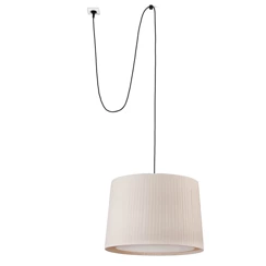 Lampa wisząca Faro Barcelona Samba Black/Beige