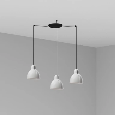 Lampa wisząca Faro Barcelona Venice White 3L