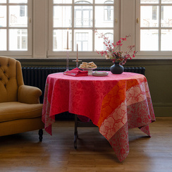 Obrus plamoodporny Le Jacquard Français Cottage Enduit Pink