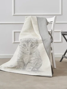 Pled Cotton Cloud Housie Kitty