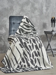 Pled Cotton Cloud Housie Zebra