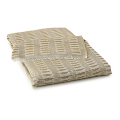 Pled lniany Le Jacquard Français Casual Beige