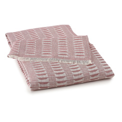 Pled lniany Le Jacquard Français Casual Pink