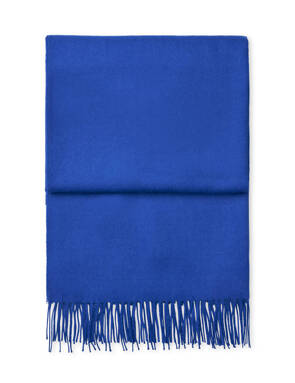 Pled wełniany Elvang Luxury Cobalt Blue