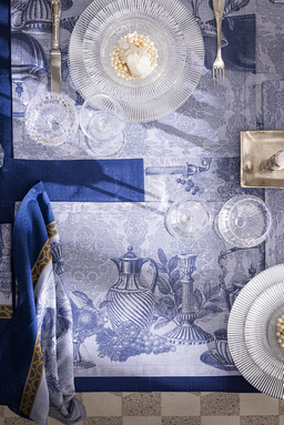 Podkładka bawełniana Le Jacquard Français Festin Blue 