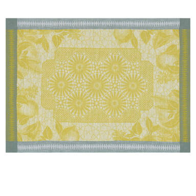 Podkładka żakardowa Le Jacquard Français Jardin d'Orient Yellow