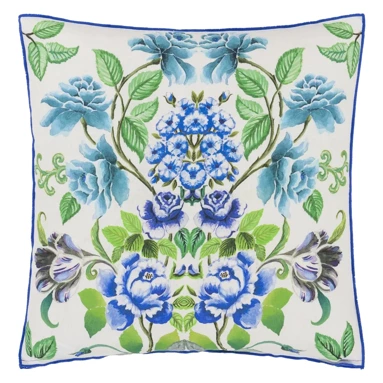 Poduszka dekoracyjna Designers Guild Eleonora Linen Cobalt