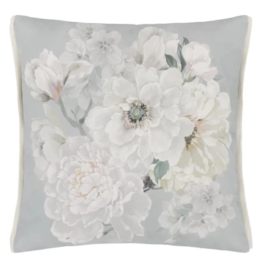 Poduszka dekoracyjna Designers Guild Fleur Blanche Platinum