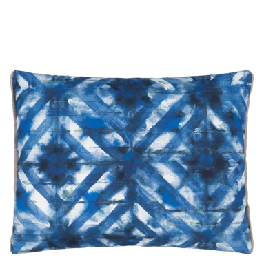 Poduszka dekoracyjna Designers Guild Parquet Batik Indygo