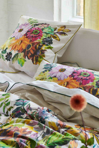 Poszewka perkalowa Designers Guild Glynde Coral